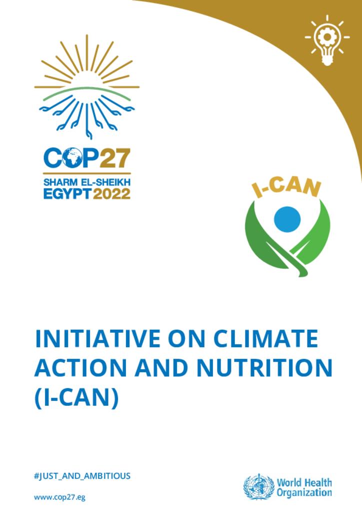 Inisiatif untuk aksi iklim dan nutrisi (I-CAN) Inisiatif untuk aksi iklim dan nutrisi (I-CAN)